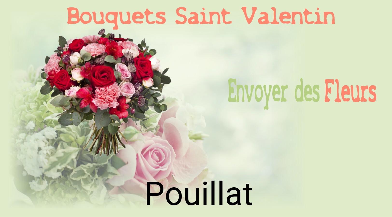 Roses de Saint-Valentin livrées à Pouillat